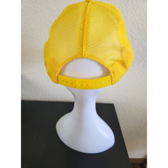 Men's Yellow Tires R Us Trucker Hat One Size - Picture 4 of 7